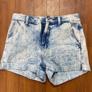 American Eagle Denim Mom Shorts
